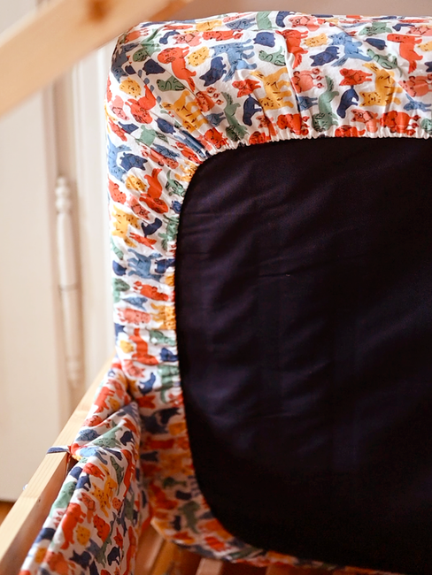 drap housse bebe diy