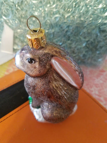 Thumbnail: Glitter Bunny Ornament