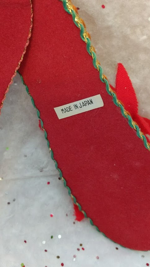 Miniatura: Adorable 1950's Elfs in Slippers Ornaments Japan