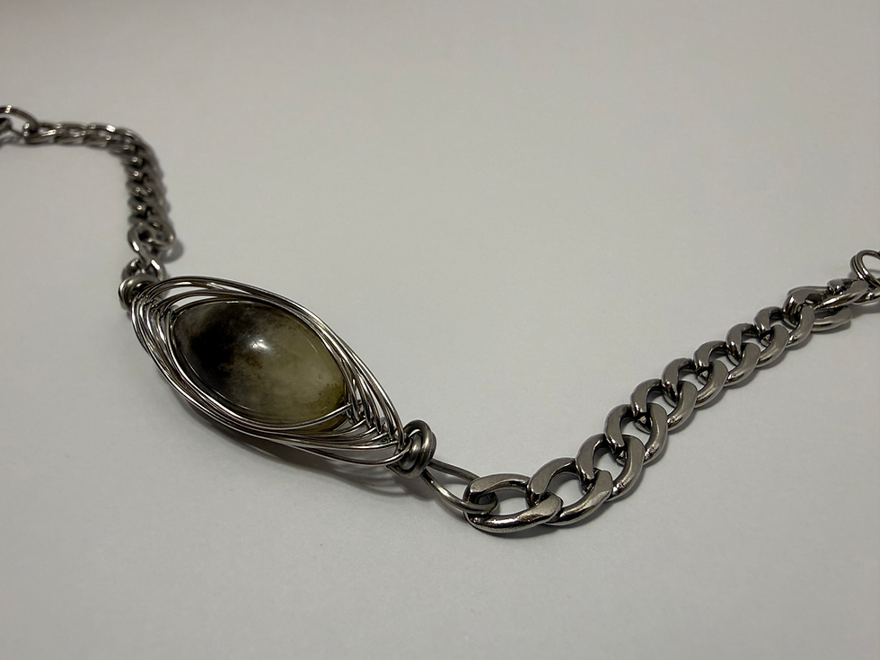 Thumbnail: Feldspar Gem Bracelet