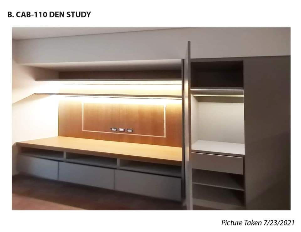 Thumbnail: Entertainment Cabinet  [ MelamineMarine Plywood finish]Price/ 1module 60cm Leng