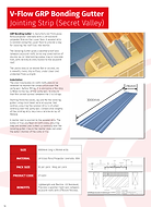 GRP - Bonding Gutter (Secret