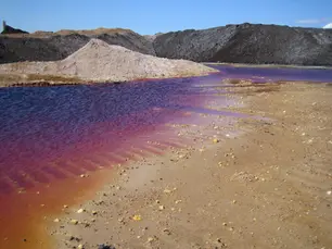 AMD Water Quarry Discharge