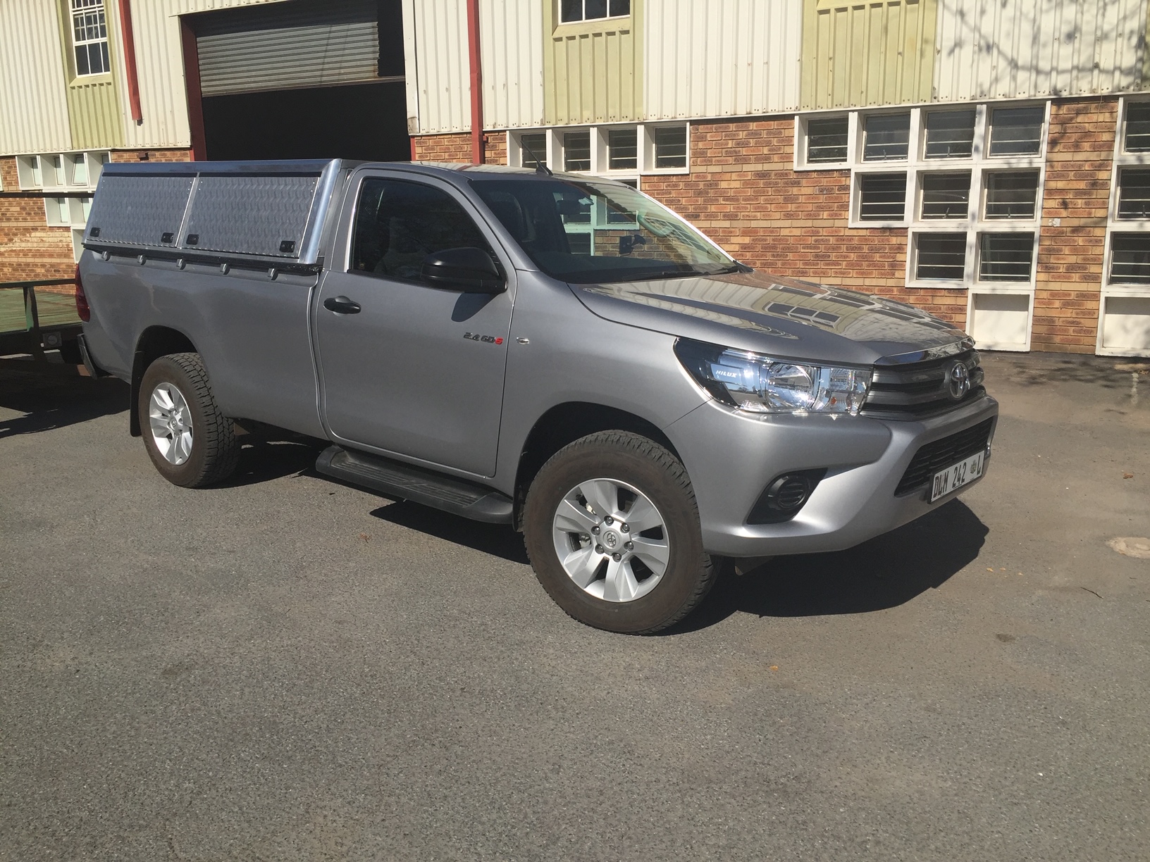 Aluminium Canopies For Toyota Hilux Single Cab Ground Zero Canopies