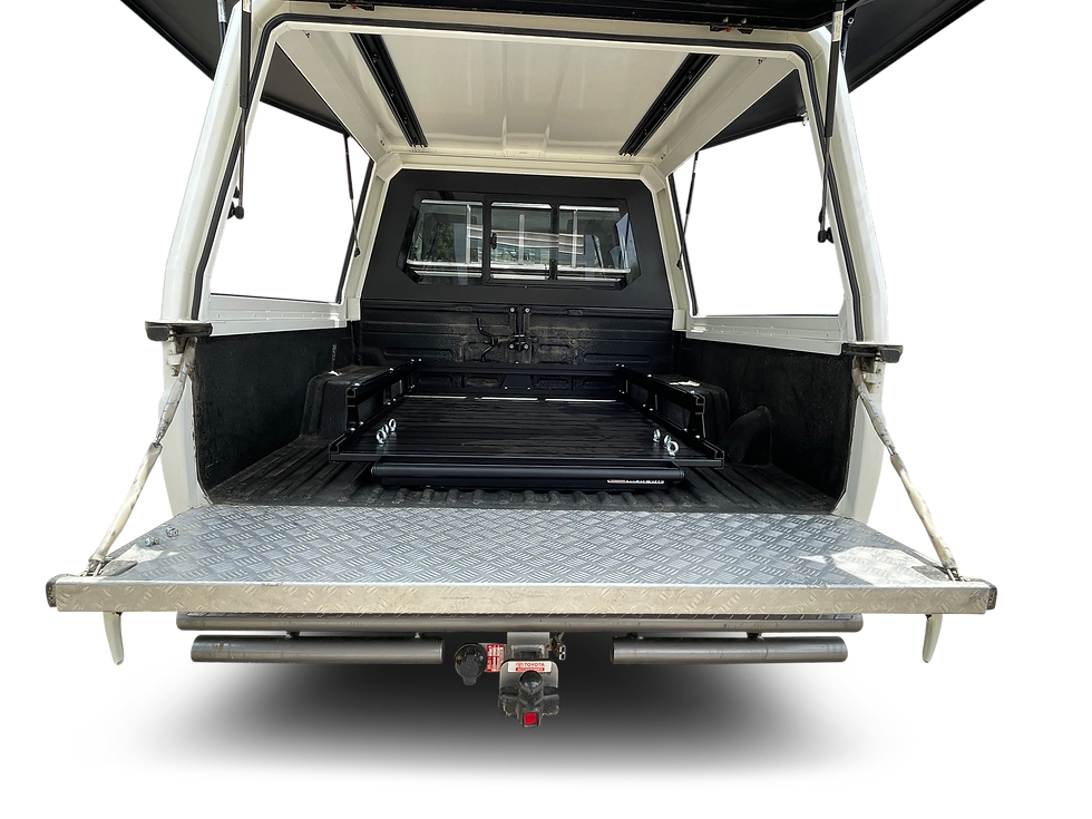 Thumbnail: Toyota Land Cruiser DC Loadslider With Perimeter Rail