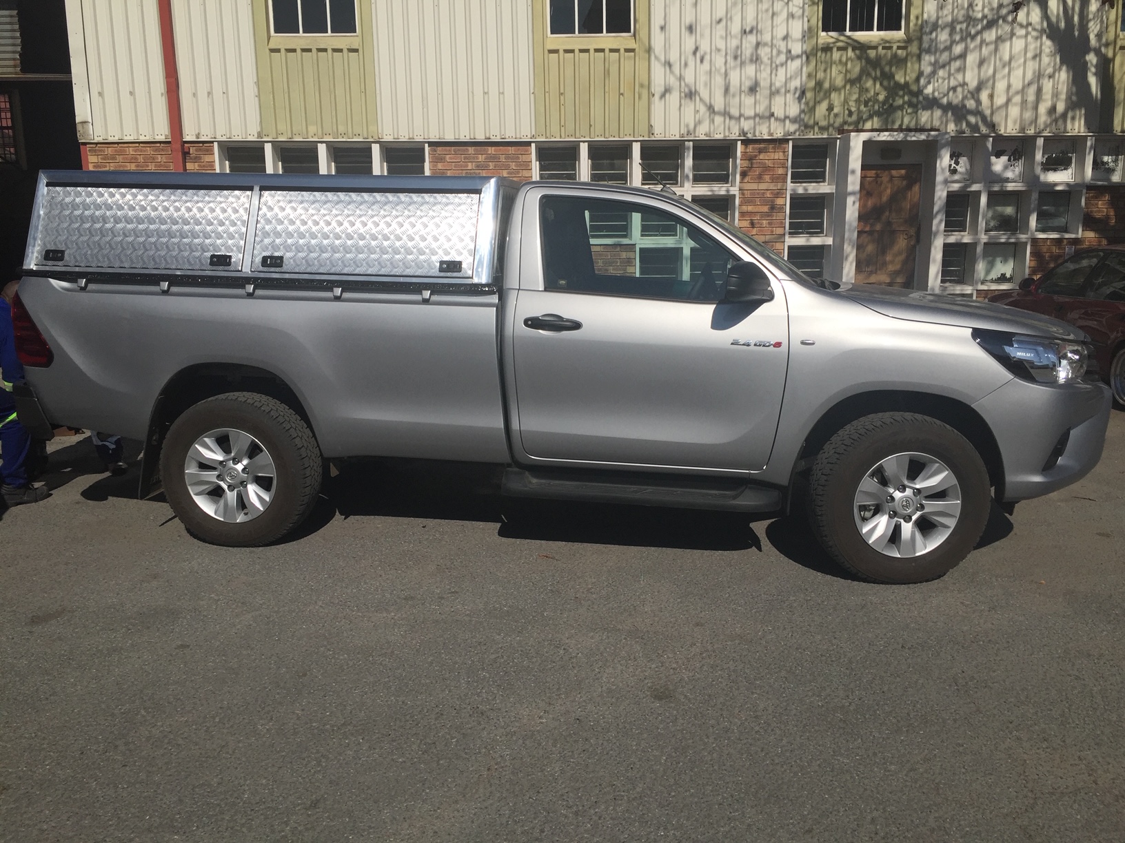 Aluminium Canopies For Toyota Hilux Single Cab Ground Zero Canopies