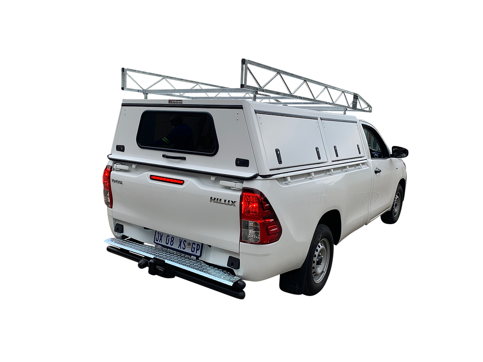 Thumbnail: Mid Range Single Cab Canopy With Contractors Roof Rack