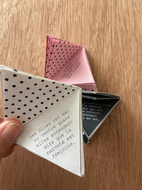 Trio de mini-tri-zines
es-tu stérile, pourquoi les filles ont mal au ventre ? , l'amour, c'est quoi ça ? , 2018
