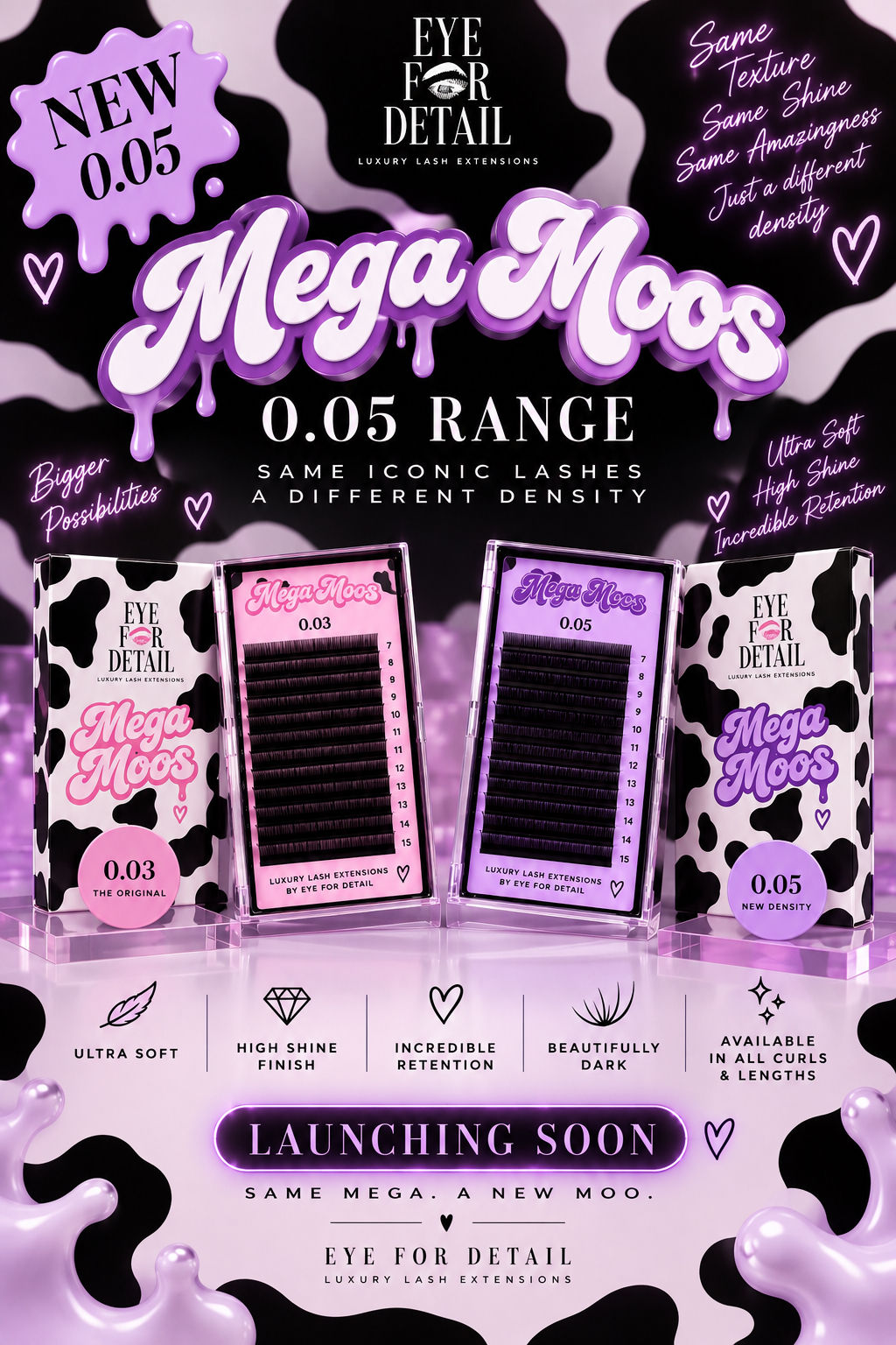 Mega Moo Velvelt Volume Lashes 0.05 (PRE ORDER)