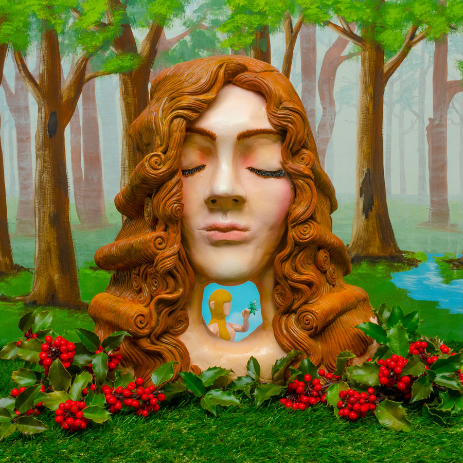 Lowbrow sculpted artwork for Buggie's album cover.