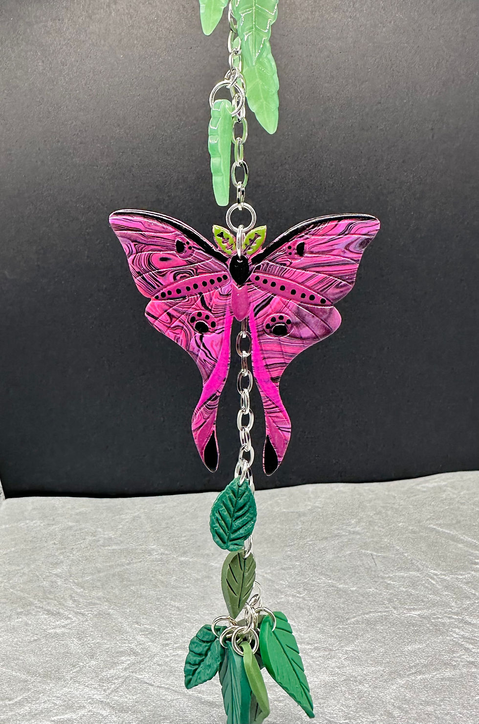 Thumbnail: Moth Rearview Mirror Hanger 
