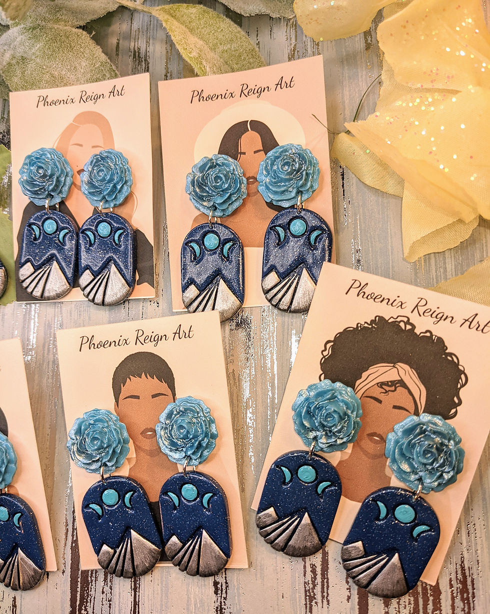 Thumbnail: Mountain Rose Tribute Earrings