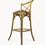 Miniaturbild: Crossback Chic Barhocker im französischen Café-Stil