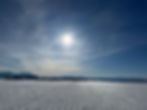 Hintergrund mit Schnee und Skipiste