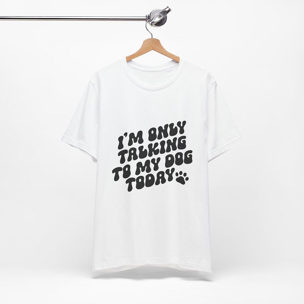 Thumbnail: I'm only talking to my dog today.