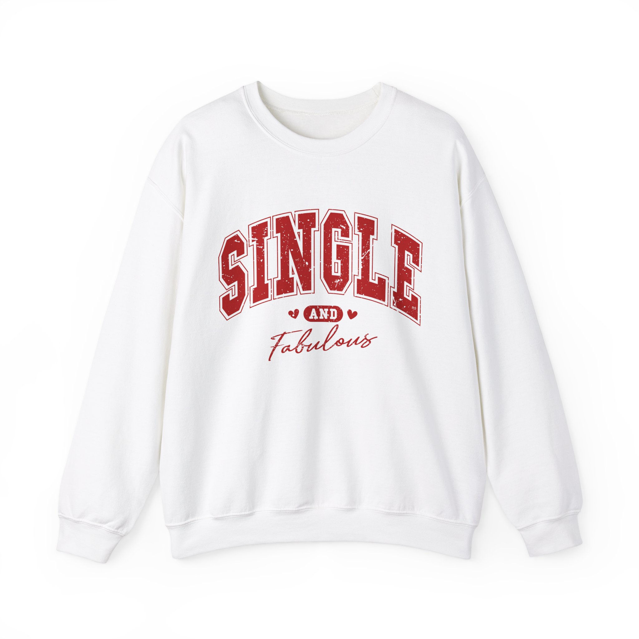 Unisex-Single Valentines Day Sweatshirt