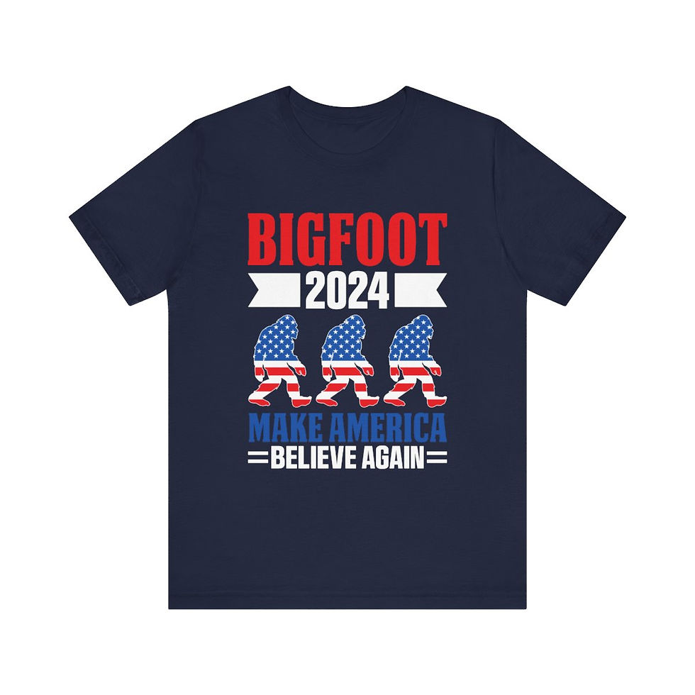 Thumbnail: Unisex-Bigfoot-Make America Believe Again