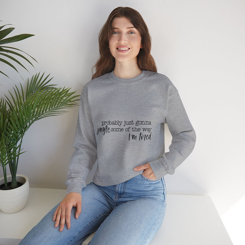 Thumbnail: Jingle Some of  the Way Unisex Sweatshirt