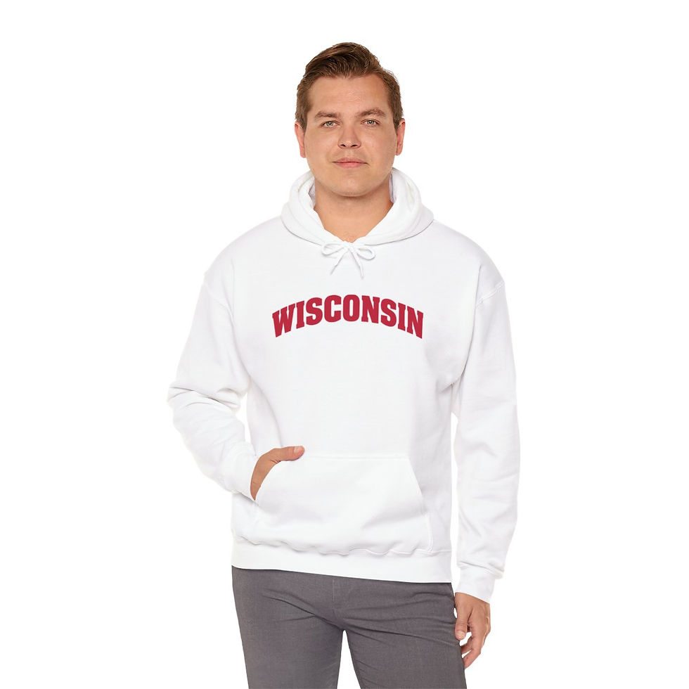 Thumbnail: Wisconsin Hooded Sweatshirt