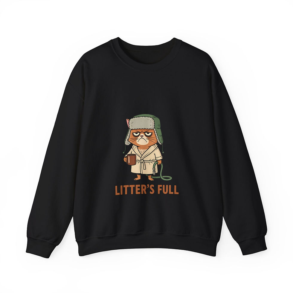 Thumbnail: Sweatshirt - 'Litters Full' 