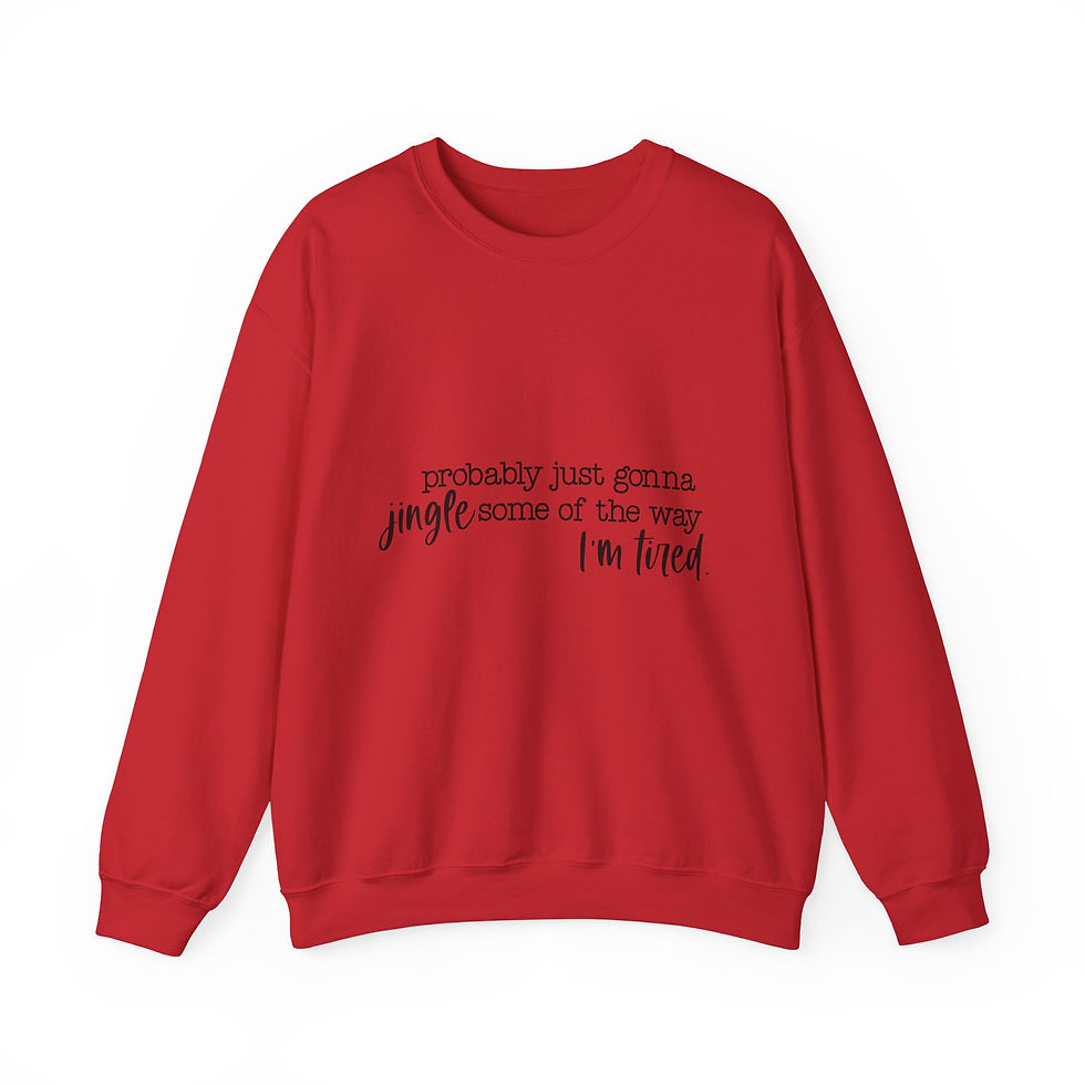 Thumbnail: Jingle Some of  the Way Unisex Sweatshirt
