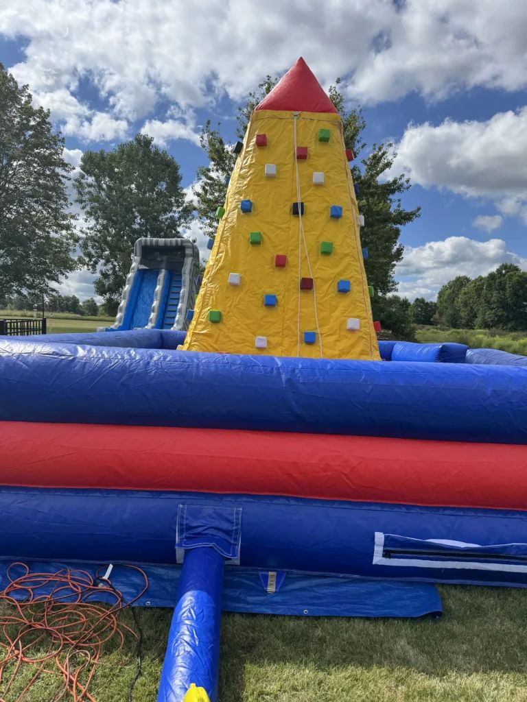 Combo slide inflatable in a party in parma ohio