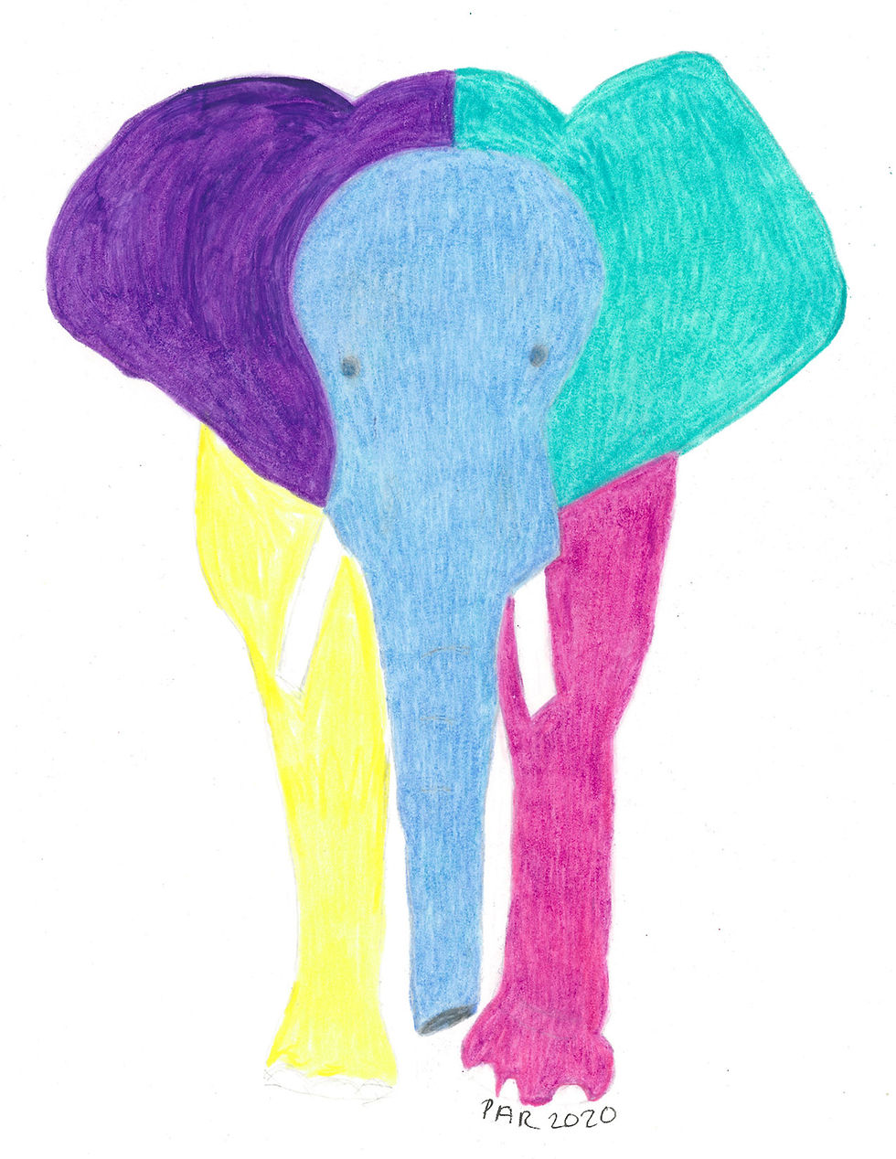 Thumbnail: Homemade Elephant Cards (6 cards included)