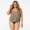 Thumbnail: Coco Aura Ruffle Tankini Wild Cheetah