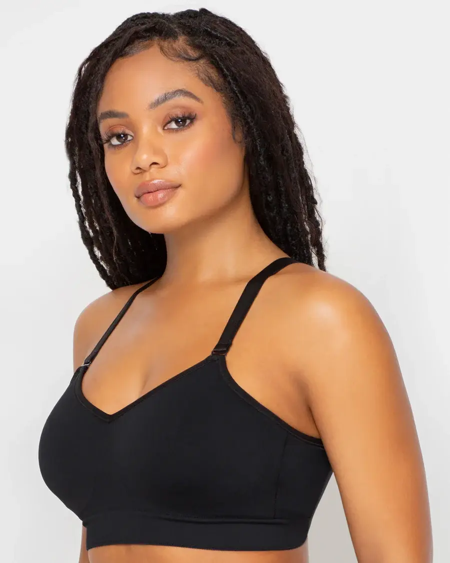 Thumbnail: Curvycoutoure Smooth Seamless Comfort Bra