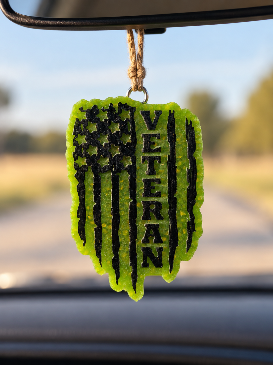 Veteran Flag Freshie