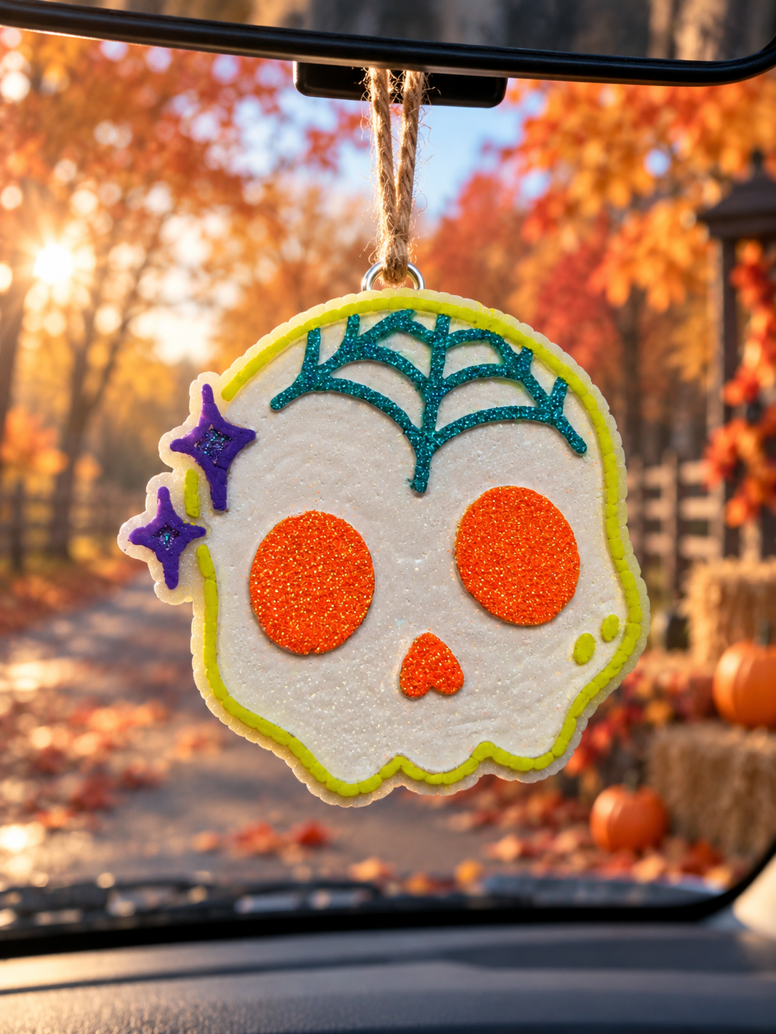 Halloween Skull Freshie