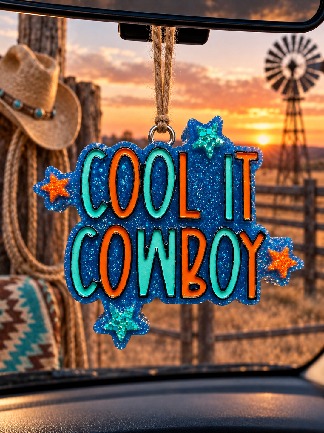 Cool It Cowboy Freshie