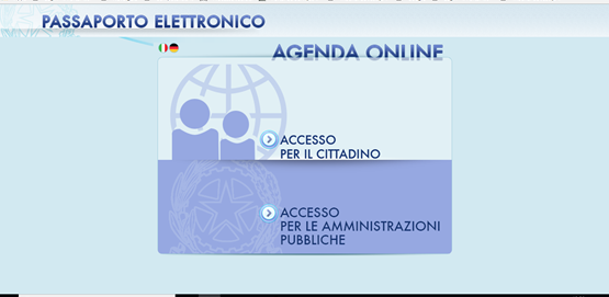 como fazer passaporte italiano