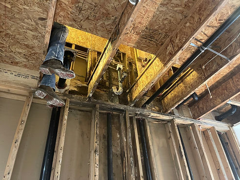 Water leak at condominium in Vancouver