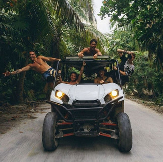 Corporate team building adventures in Costa Rica at ONDA Playa Grande including, ATV jungle excursions.