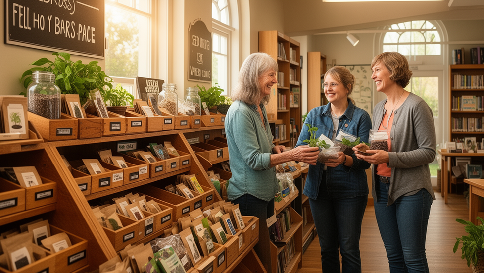 Community Libraries Keep Expanding Free Learning, Seeds, and Maker Spaces
