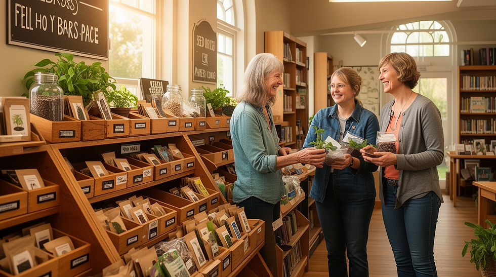 Community Libraries Keep Expanding Free Learning, Seeds, and Maker Spaces