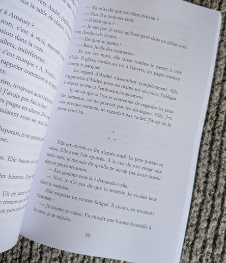 Page intérieure du livre Ce qui demeure – Tome 1