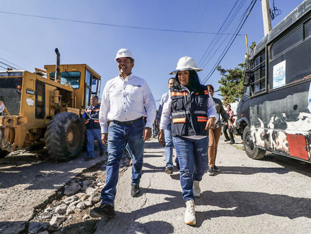 Roberto Cabrera realiza inspección y entrega de proyectos.