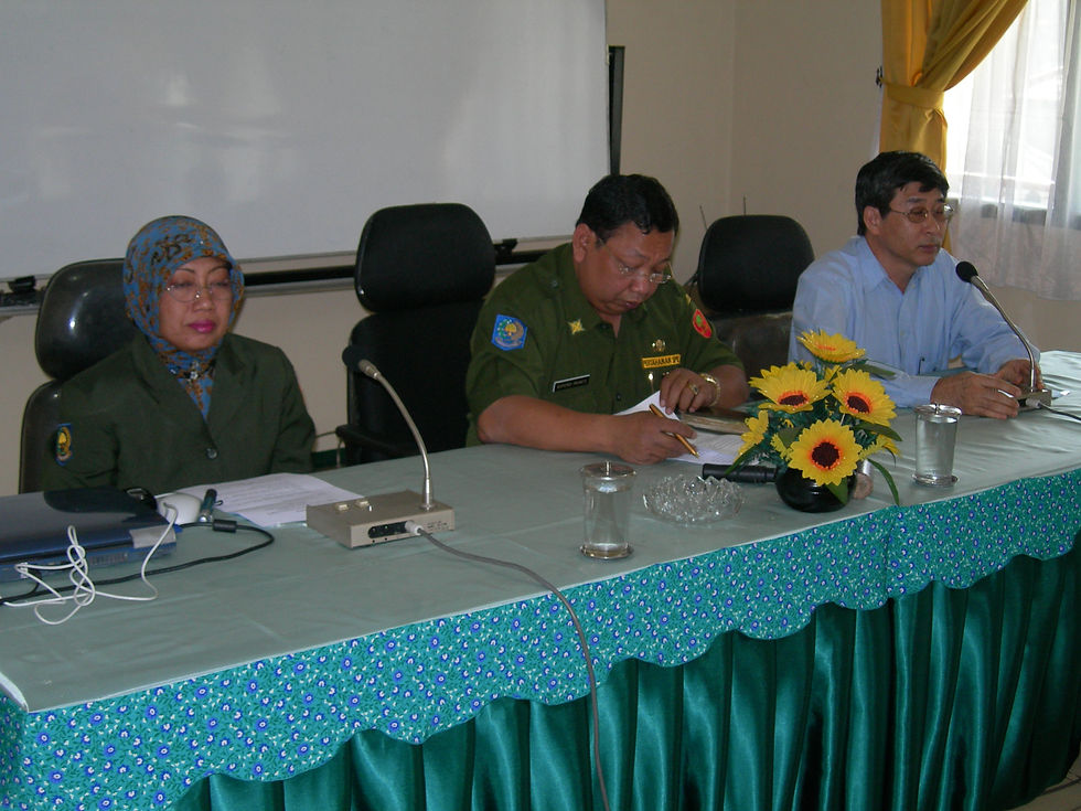 Narasumber Pelatihan Tenaga Kerja Penyancang Cacat Bidang Otomotif Roda Dua Provinsi DKI Jakarta Tahun 2006