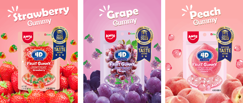 4D 水果爆汁軟糖