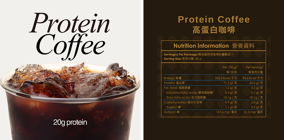 Protein Coffee 蛋白咖啡