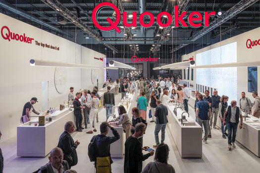 Quooker 再次登上廚具界殿堂 EuroCucina 2024展出全新 Front 系列多功能水龍頭