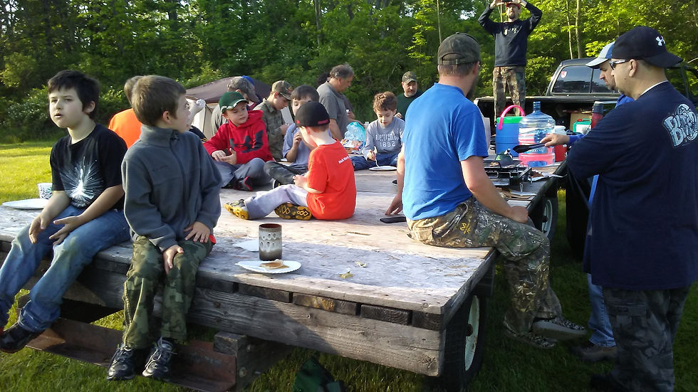 Breakfast on a Haywagon