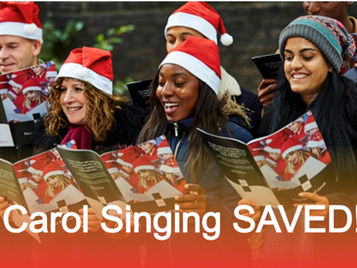 Mission Accomplished!!! Carol singing is now legal again!