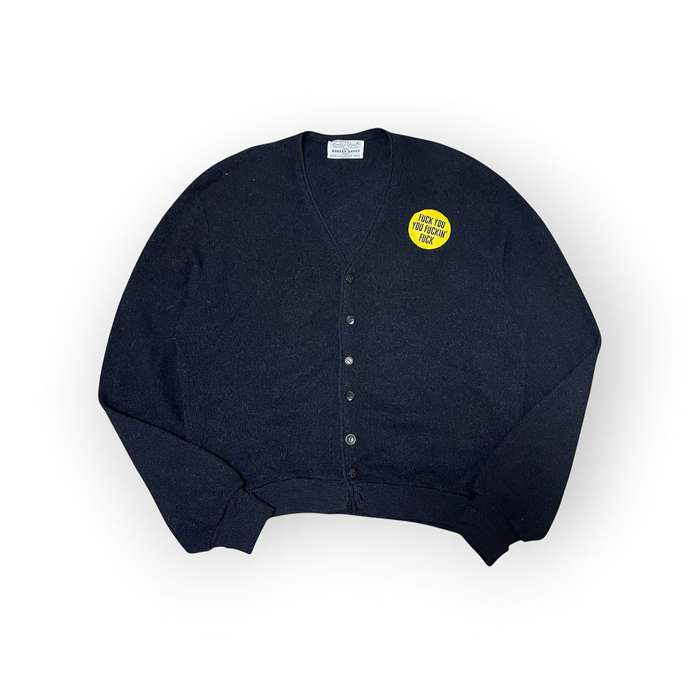 60s ROBERT BRUCE Alpaca cardigan