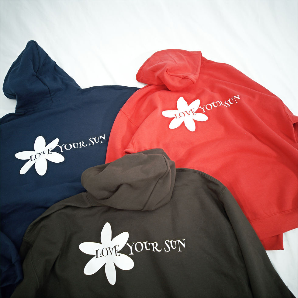 Original 【 LOVE YOUR SUN】Hoodie