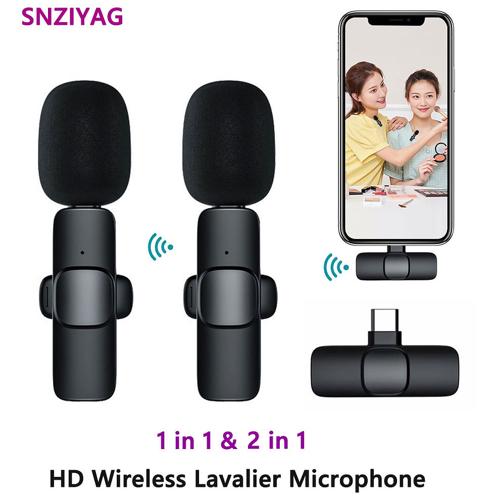 Thumbnail: Portable Mini Wireless Lavalier Microphone