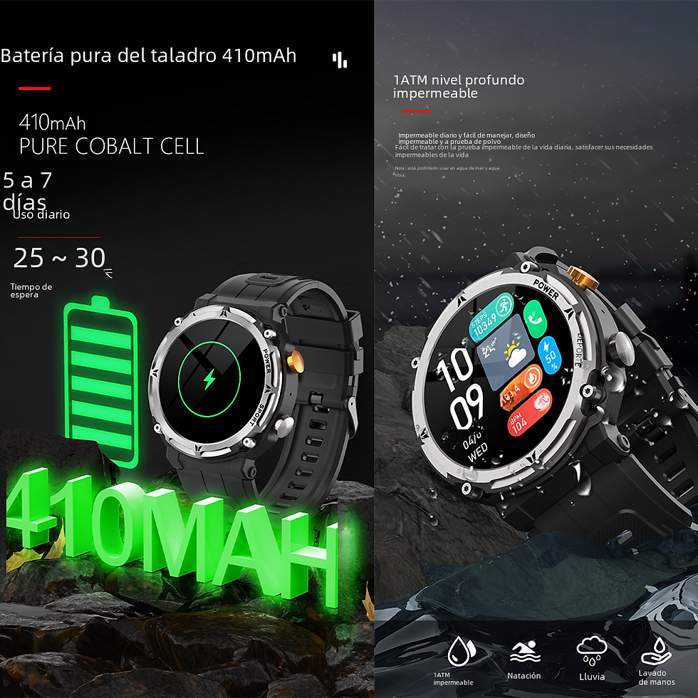 Thumbnail: C21 Pro Smartwatch Outdoor Bluetooth Call Heart Rate Monitor
