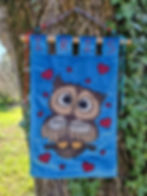 Etendard de porte chouette